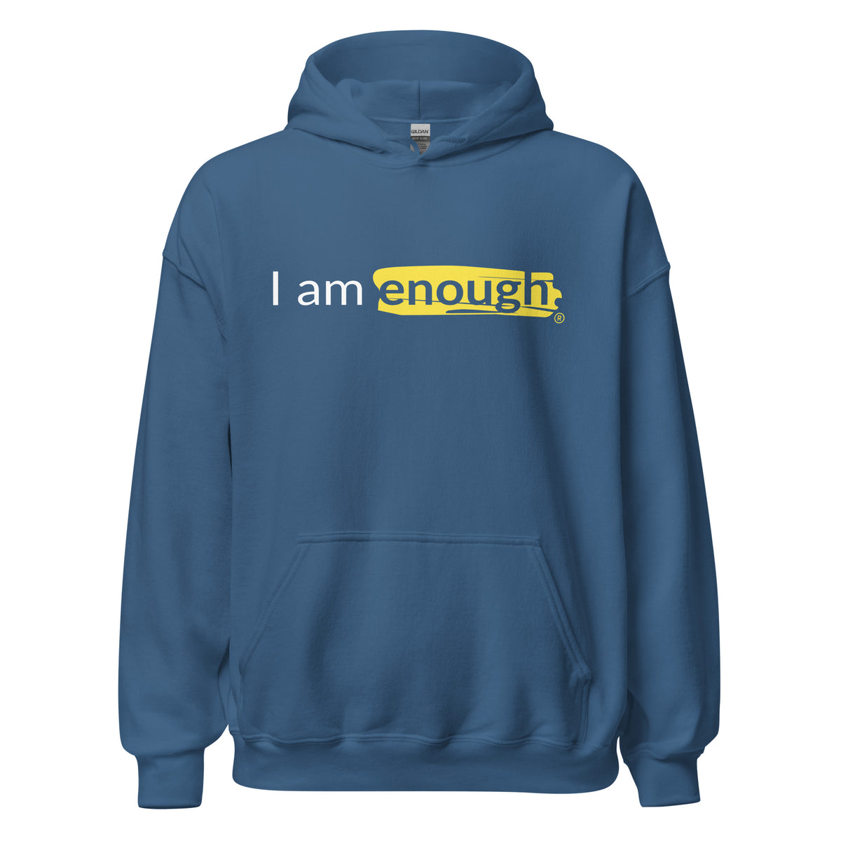 I AM ENOUGH Original Hoodie for Men – Inspirational Hoodie