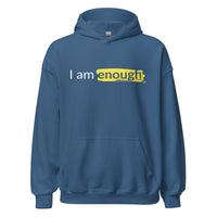 I AM ENOUGH ORIGINAL Inspirational Mental Health Hoodie for Men | I Am Enough Collection