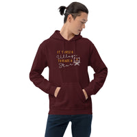 IT TAKES A VILLAGE TO RAISE A STAR Actor Entertainment Hoodie for Men | I Am Enough Collection