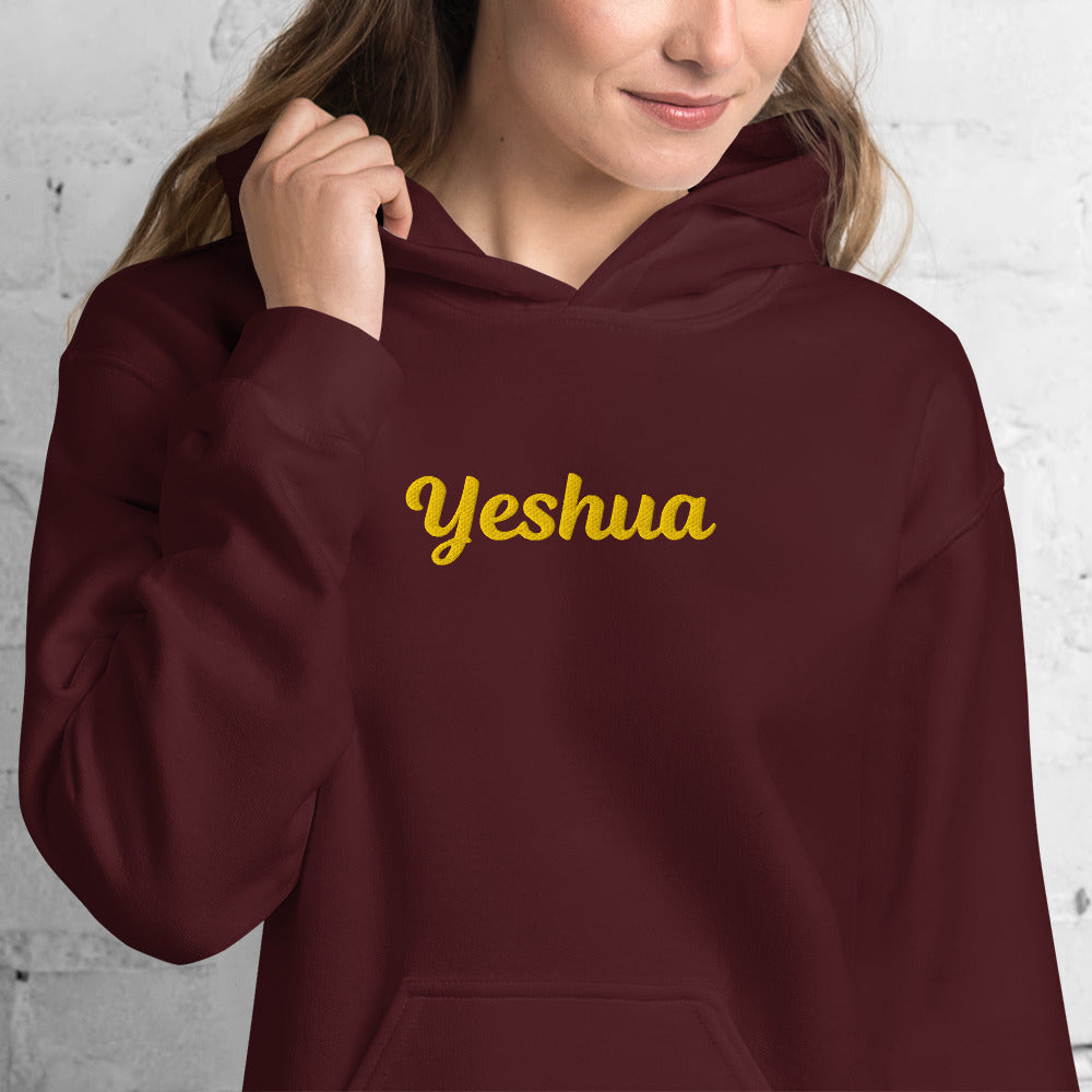 YESHUA Hoodie - Spiritual Empowerment Apparel - Unisex - Faith-Based Streetwear | I Am Enough Collection