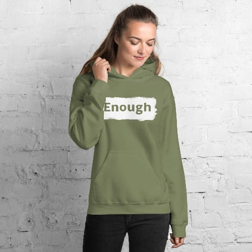 Womens Graphic Enough Hoodie | I Am Enough Collection
