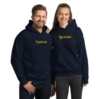 YESHURA Unisex Hoodie - Spiritual Empowerment Apparel - Faith-Based Streetwear | I Am Enough Collection