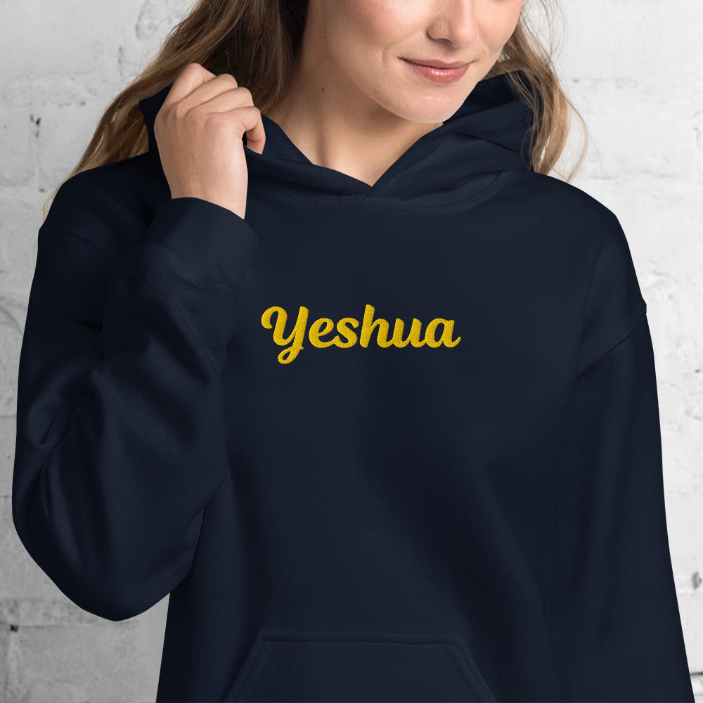 YESHUA Hoodie - Spiritual Empowerment Apparel - Unisex - Faith-Based Streetwear | I Am Enough Collection