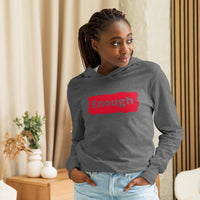 EDGY ENOUGH Positive Mental Health Self-Love Hooded Long-Sleeve Tee | I Am Enough Collection