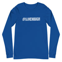 #iamenough Long Sleeve 100% cotton inspirational t-shirt - 6