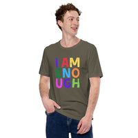 I AM ENOUGH COLOR BLOCK Inspirational Mental Health T-Shirt for Men | I Am Enough Collection