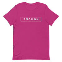 ENOUGH Motivational Affirmation Custom Cotton Power T-Shirt for Women | I Am Enough Collection