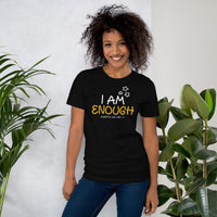 I AM ENOUGH STARS Affirmation Inspired Mental Health T-Shirt for Women | I Am Enough Collection