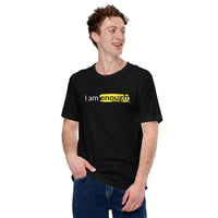 I AM ENOUGH ORIGINAL Mental Health Suicide Prevention T-Shirt for Men | I Am Enough Collection