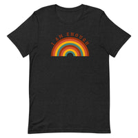 I AM ENOUGH RAINBOW Inspirational Affirmation T-Shirt for Men | I Am Enough Collection