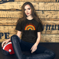 I AM ENOUGH RAINBOW Positive Inspirational Affirmation Tee for Women | I Am Enough Collection