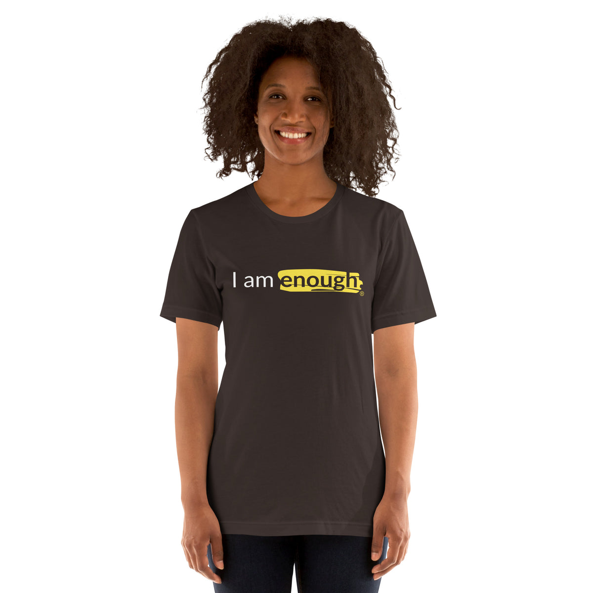 I AM ENOUGH Original Inspirational T-Shirt Mental Health for Women | I Am Enough Collection