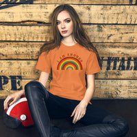 I AM ENOUGH RAINBOW Positive Inspirational Affirmation Tee for Women | I Am Enough Collection