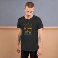 I AM ENOUGH VINTAGE Graphic Suicide Prevention Cotton T-Shirt for Men | I Am Enough Collection