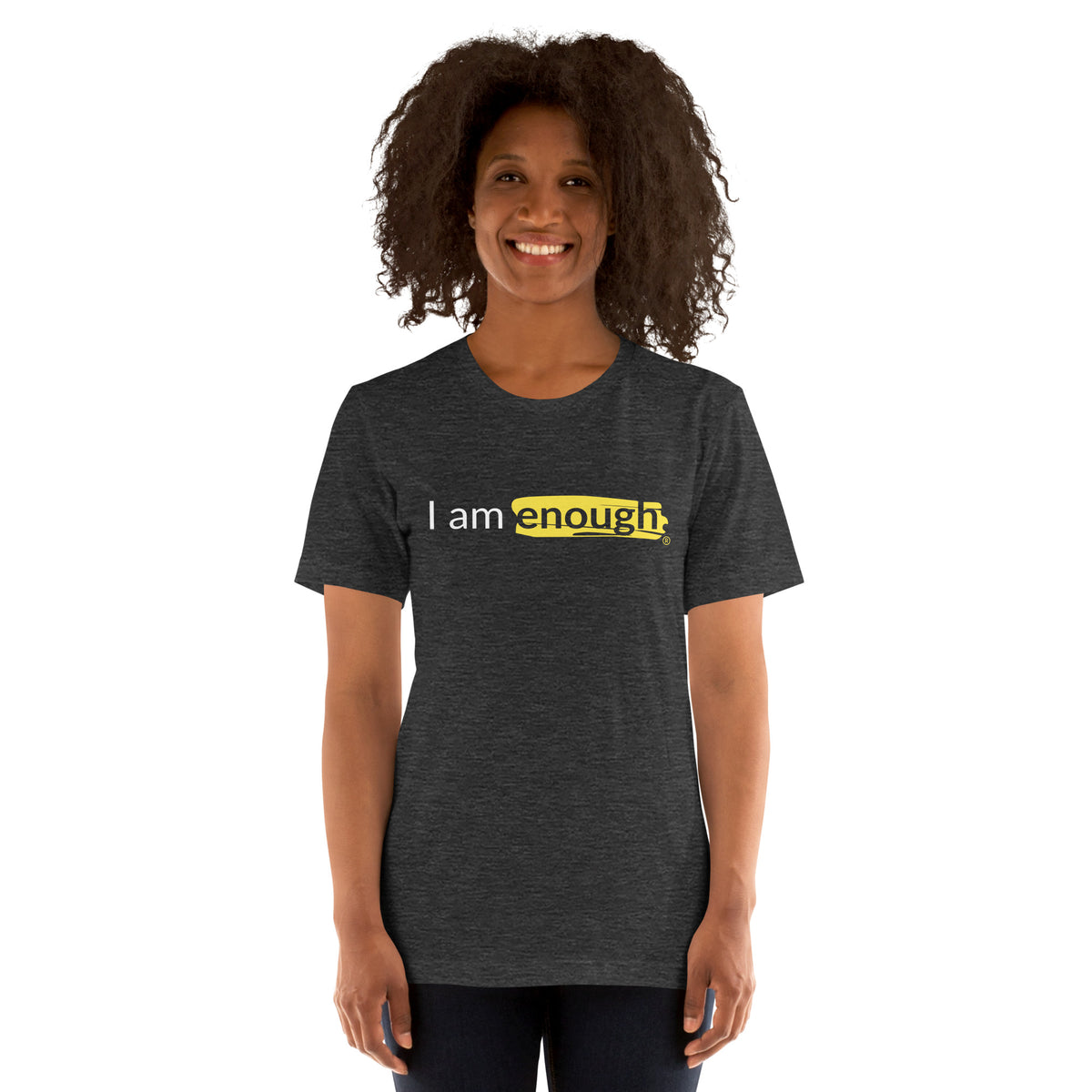 I AM ENOUGH Original Inspirational T-Shirt Mental Health for Women | I Am Enough Collection
