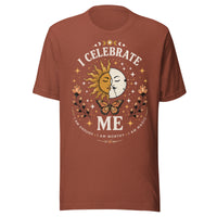 I CELEBRATE ME Unisex T-Shirt by I Am Enough | I Am Enough Collection