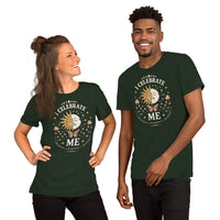 I CELEBRATE ME Unisex T-Shirt by I Am Enough | I Am Enough Collection