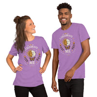 I CELEBRATE ME Unisex T-Shirt by I Am Enough | I Am Enough Collection