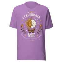 I CELEBRATE ME Unisex T-Shirt by I Am Enough | I Am Enough Collection