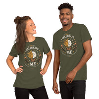 I CELEBRATE ME Unisex T-Shirt by I Am Enough | I Am Enough Collection