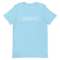 ENOUGH Motivational Affirmation Custom Cotton Power T-Shirt for Women | I Am Enough Collection