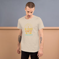 I AM ENOUGH VINTAGE Graphic Suicide Prevention Cotton T-Shirt for Men | I Am Enough Collection