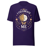 I CELEBRATE ME Unisex T-Shirt by I Am Enough | I Am Enough Collection