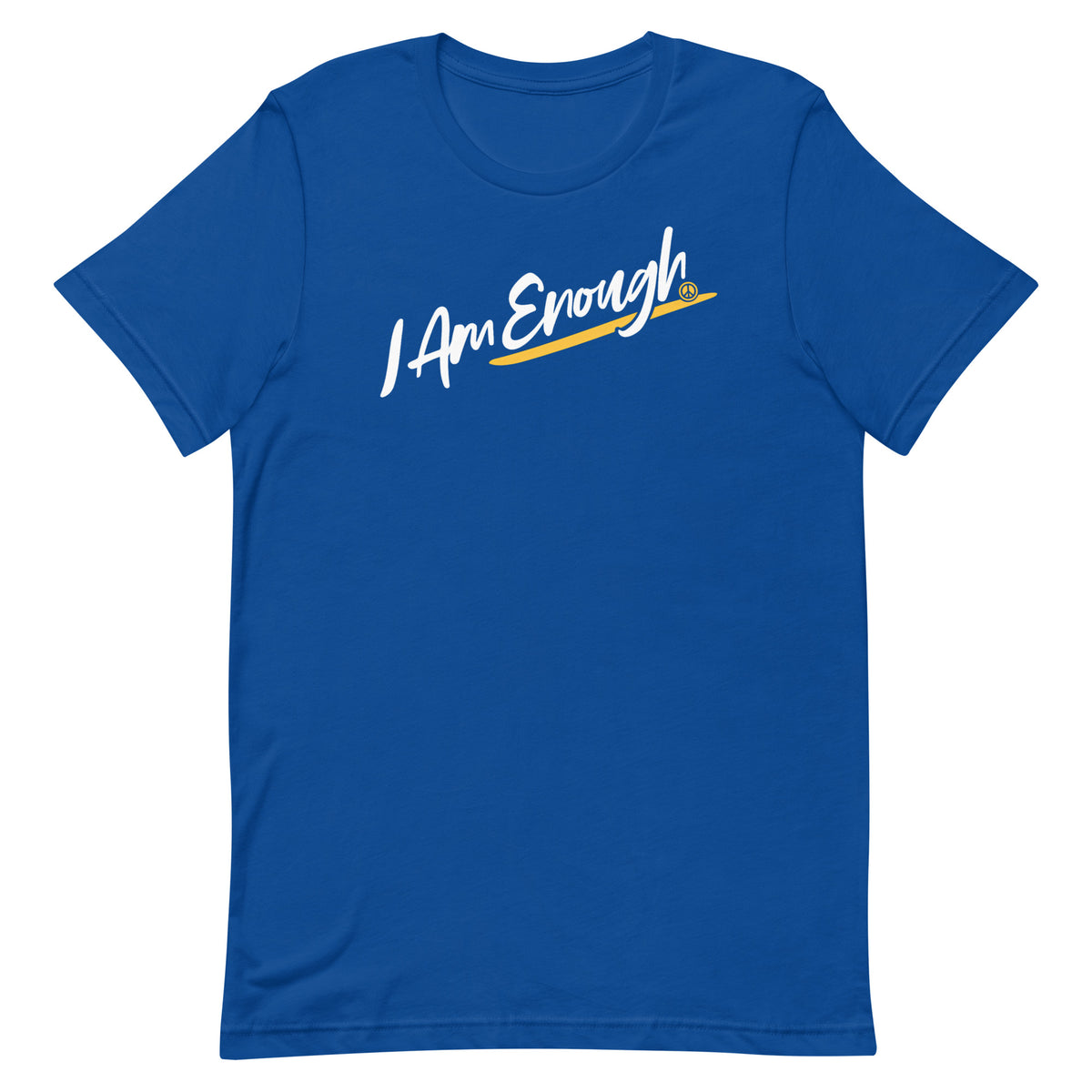 I AM ENOUGH SCRIPT Inspirational Mental Health T-Shirt for Women | I Am Enough Collection