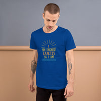 I AM ENOUGH VINTAGE Graphic Suicide Prevention Cotton T-Shirt for Men | I Am Enough Collection