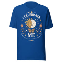 I CELEBRATE ME Unisex T-Shirt by I Am Enough | I Am Enough Collection