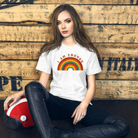 I AM ENOUGH RAINBOW Positive Inspirational Affirmation Tee for Women | I Am Enough Collection