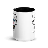 NOT THE LITTLE GUY - I AM ENOUGH Double Sided Large Mug with Color Inside | I Am Enough Collection