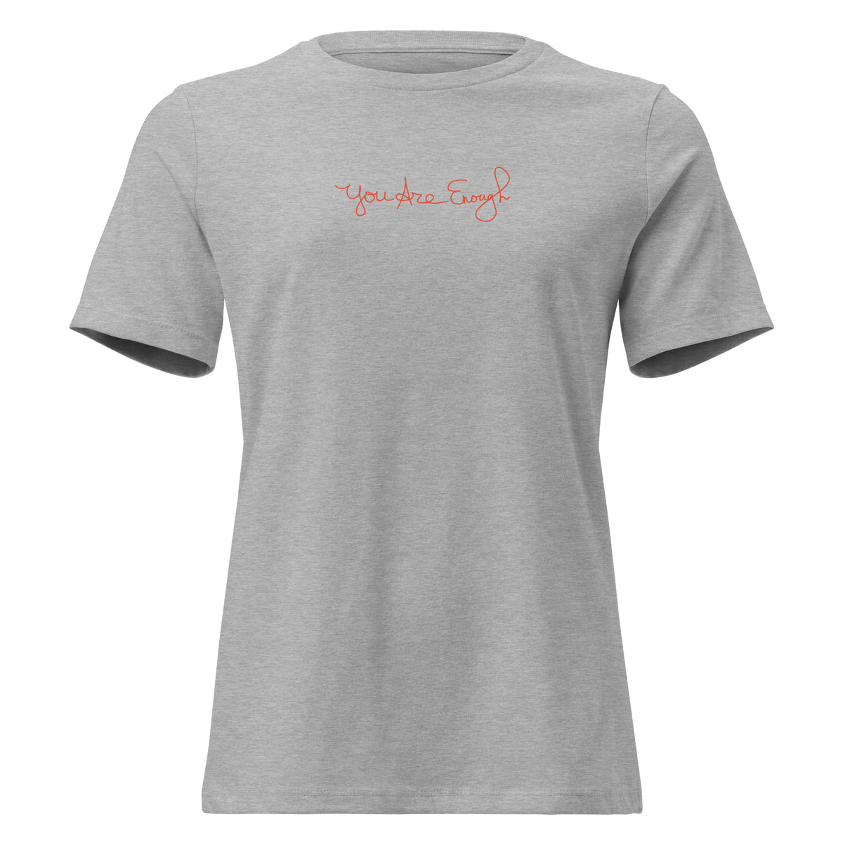 YOU ARE ENOUGH Cotton Inspirational T-Shirt for Women | I Am Enough Collection