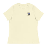 NOT THE LITTLE GUY Collection Mascot Mental Health Women's Relaxed T-Shirt | I Am Enough Collection