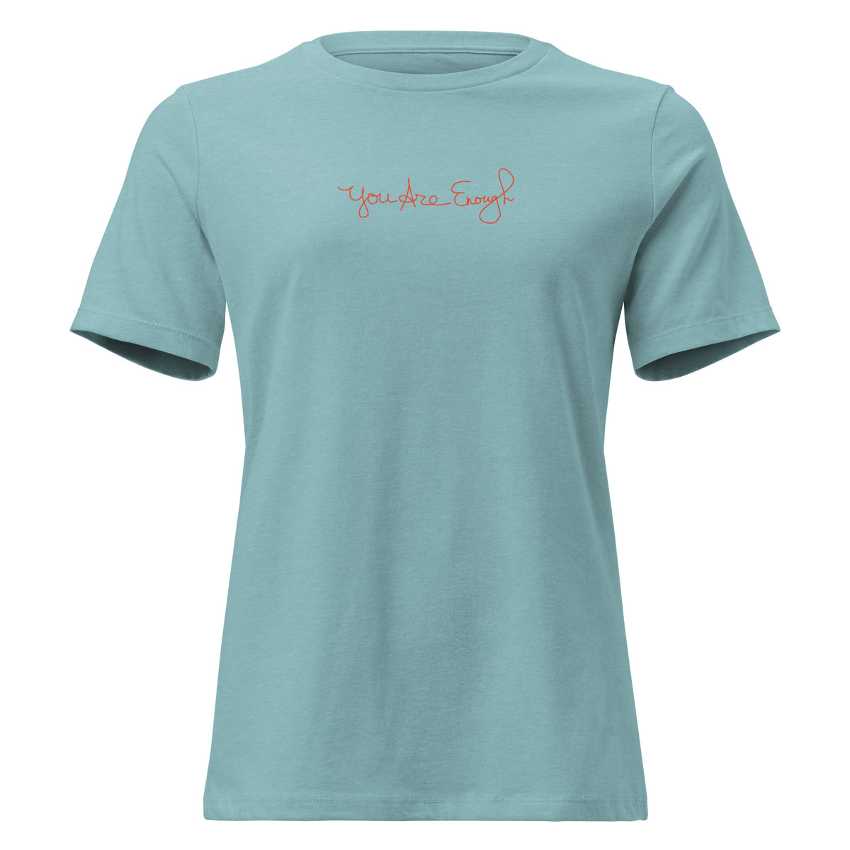 YOU ARE ENOUGH Cotton Inspirational T-Shirt for Women | I Am Enough Collection