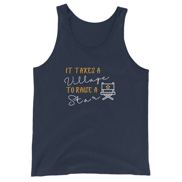 IT TAKES A VILLAGE TO RAISE A STAR - Inspirational Entertainment Women's Tank Top | I Am Enough Collection