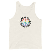 PEACE BE YOU | Peace Sign - Motivational Graphic Tank for Women | I Am Enough Collection