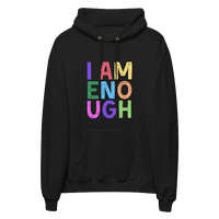 I AM ENOUGH COLOR BLOCK - Inspirational Hoodie for Men | I Am Enough Collection