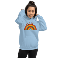 I AM ENOUGH RAINBOW - Motivational Hoodie for Women - 12