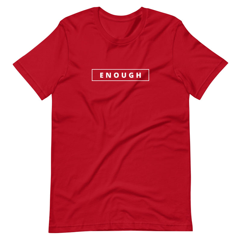 ENOUGH - Motivational Affirmation Graphic T-Shirt for Men | I Am Enough Collection